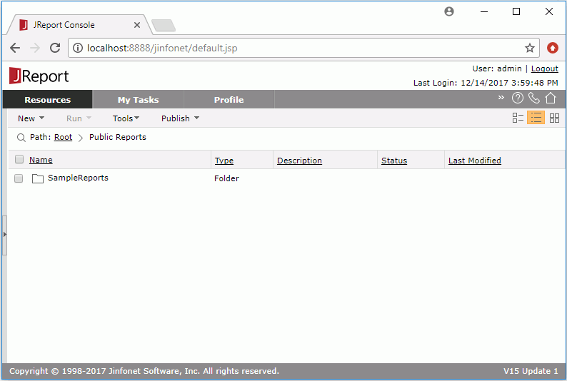 User Console