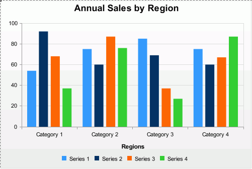 Report in Design View