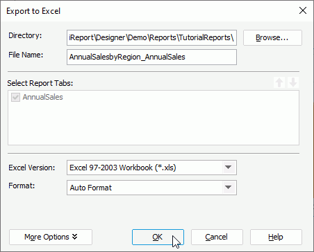 Export to Excel