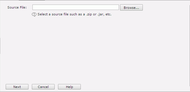 New Dashboard Listener dialog - Implementation File
